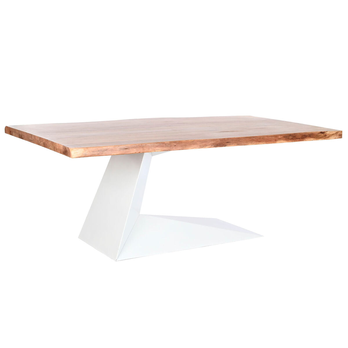 Table de Salle à Manger DKD Home Decor Métal Bois d'acacia 200 x 100 x 76 cm